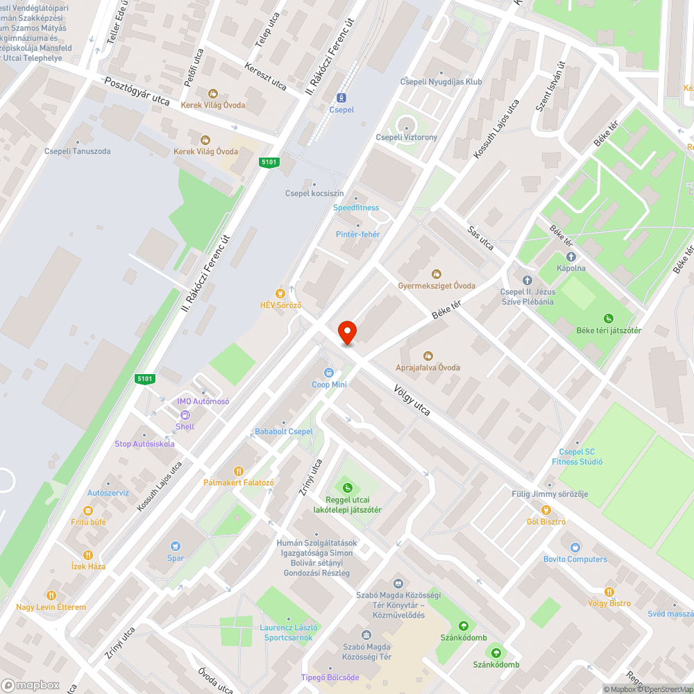 Kátyú, úthiba. bejelentés helye