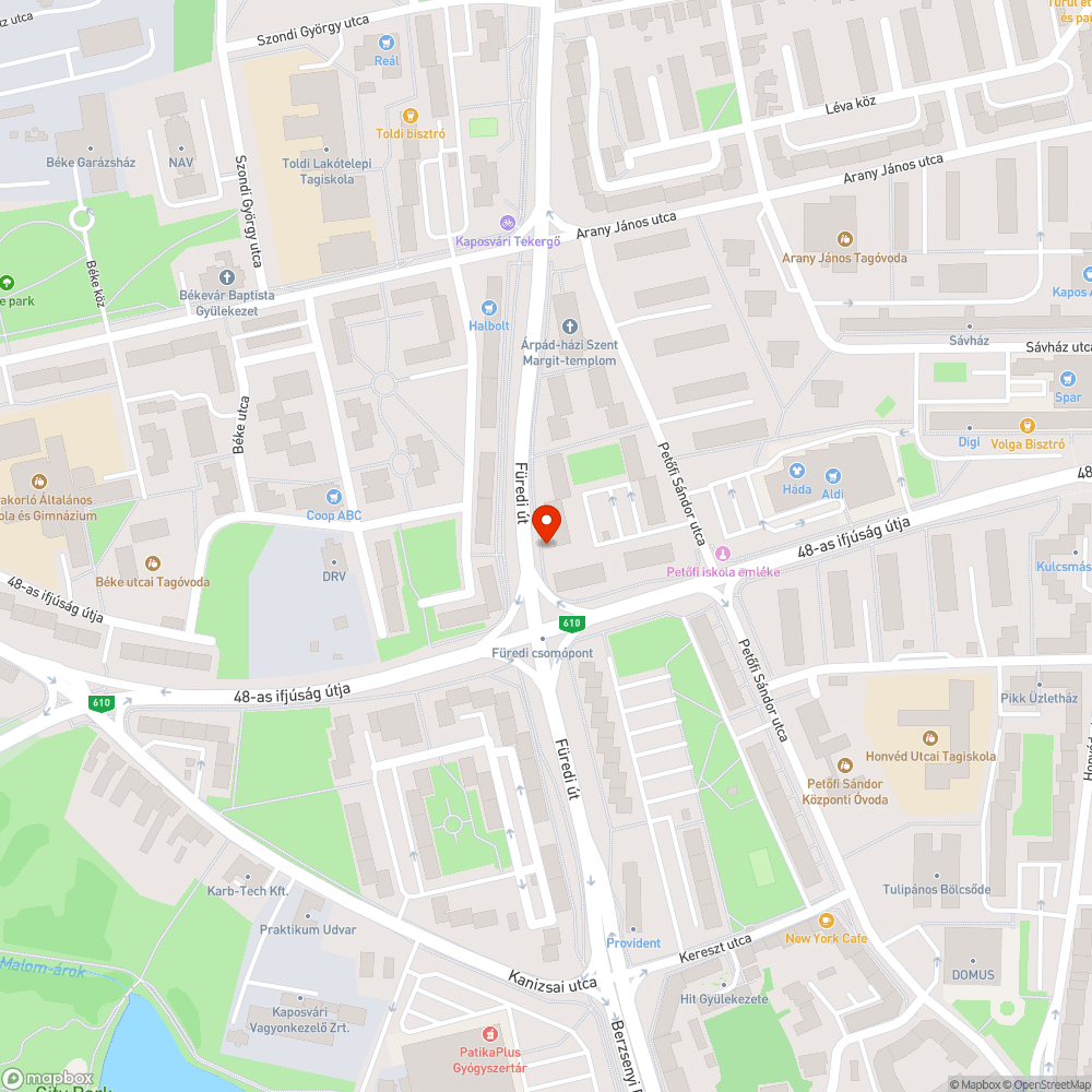 Rendezetlen autóbuszmegálló bejelentés helye