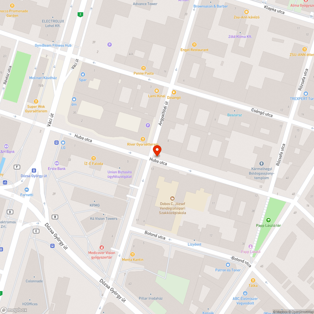 Hiányzó utcanévtáblák bejelentés helye