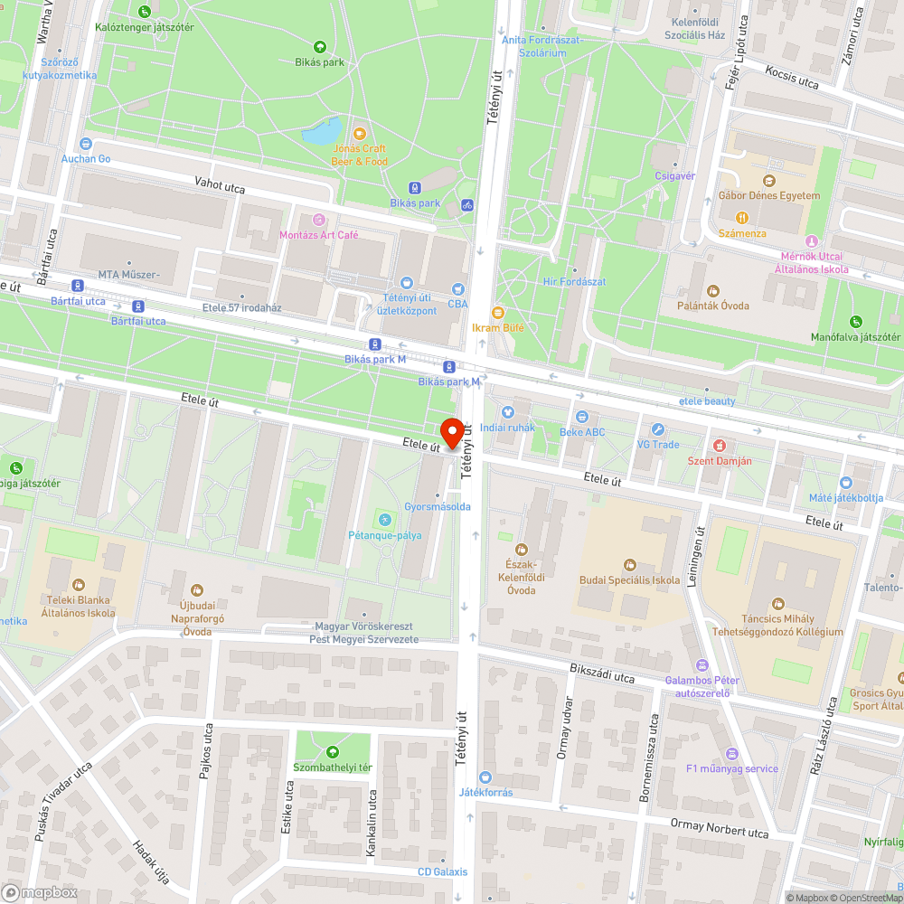 Kintfelejtett tábla bejelentés helye