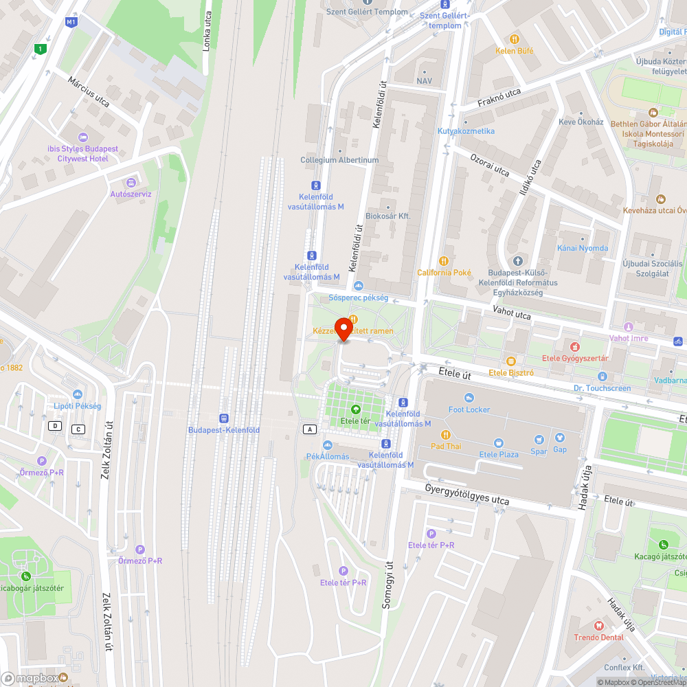 Lépcső bejelentés helye