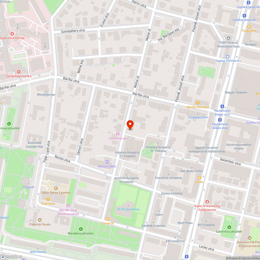 Semmibe vezető felhajtó bejelentés helye