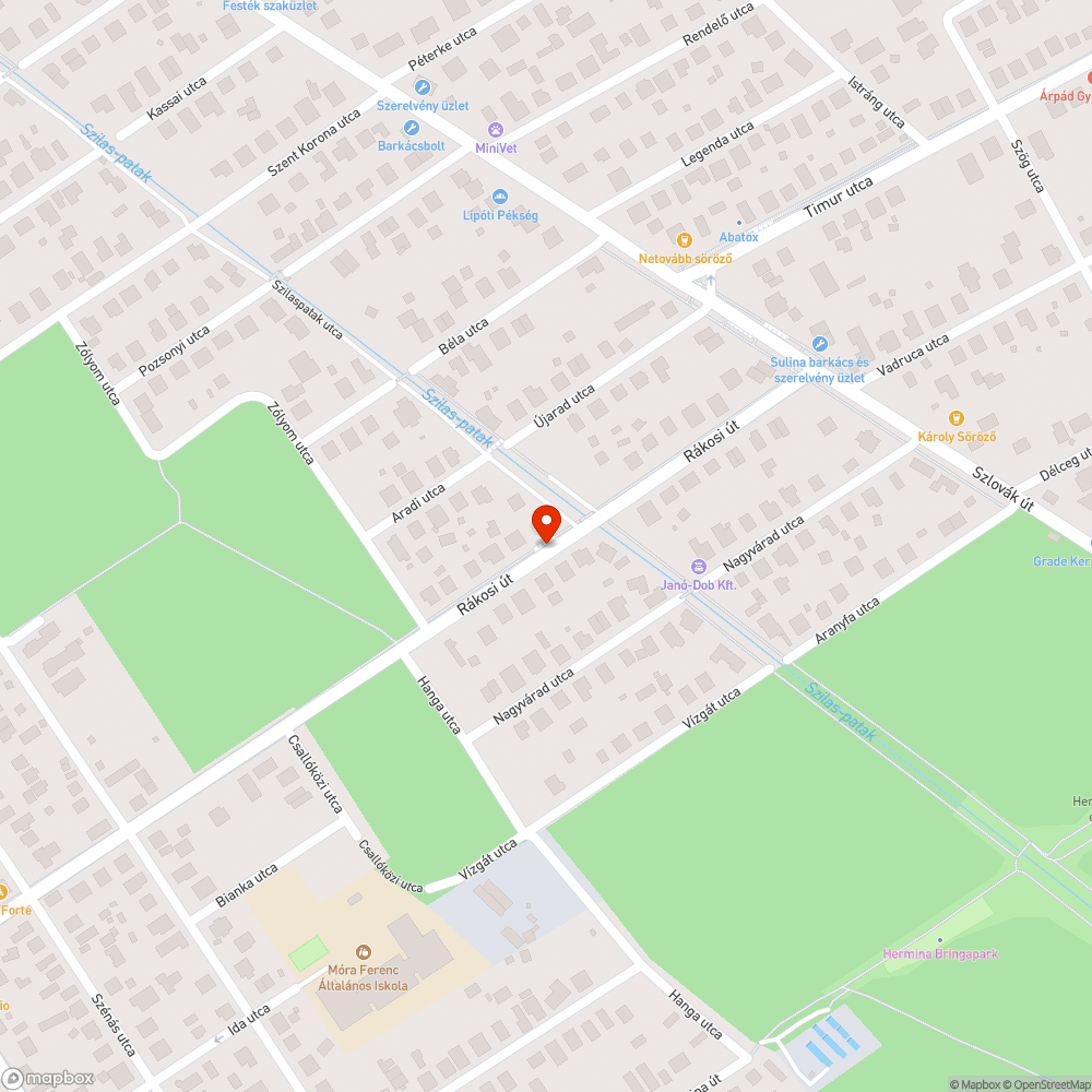 Hiányzó névtábla bejelentés helye