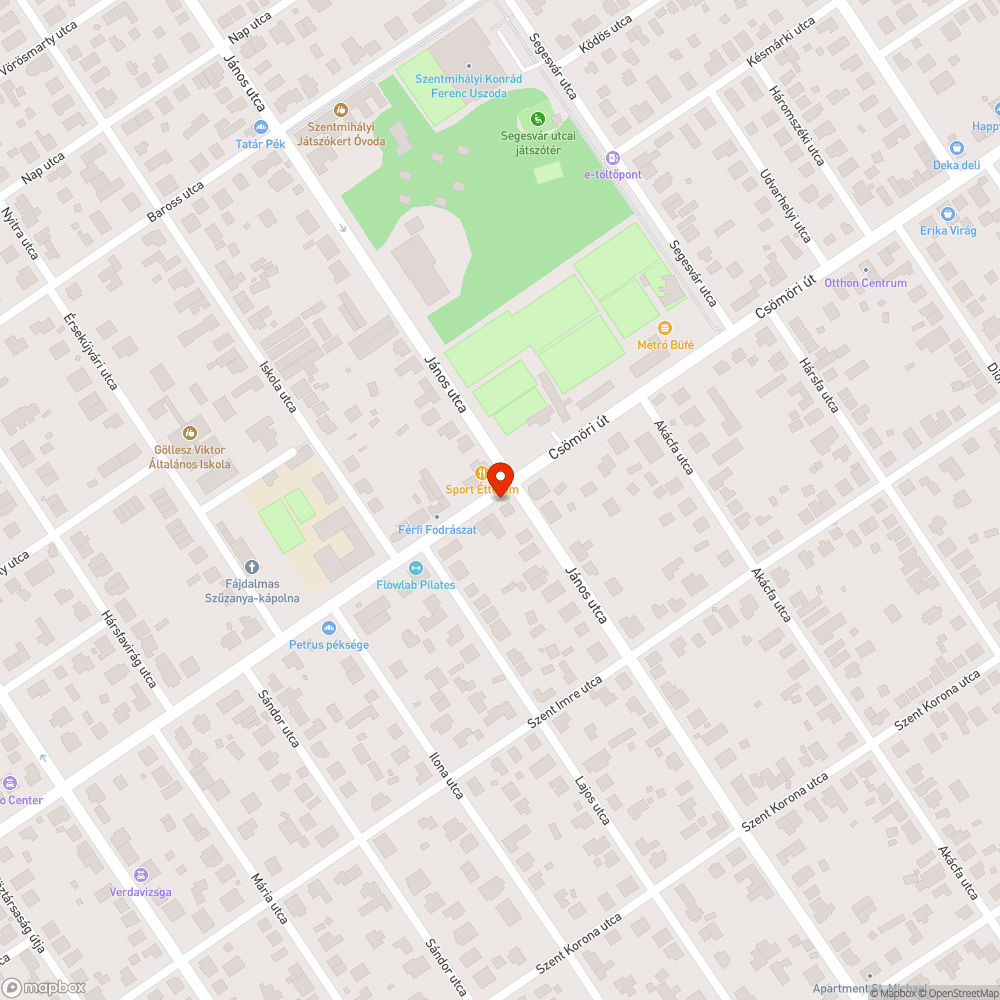 Lyukas fedlap bejelentés helye