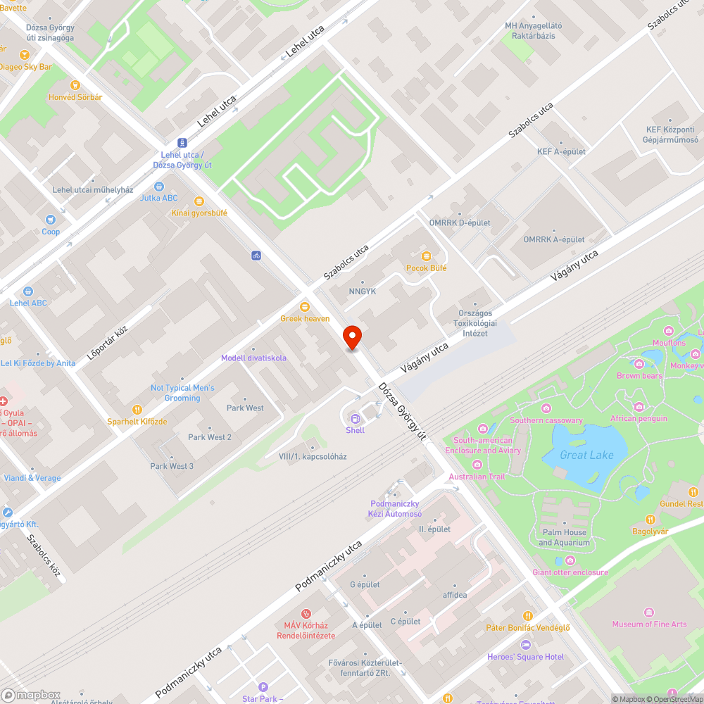 Visszatérő probléma a Dózsa György úton. bejelentés helye