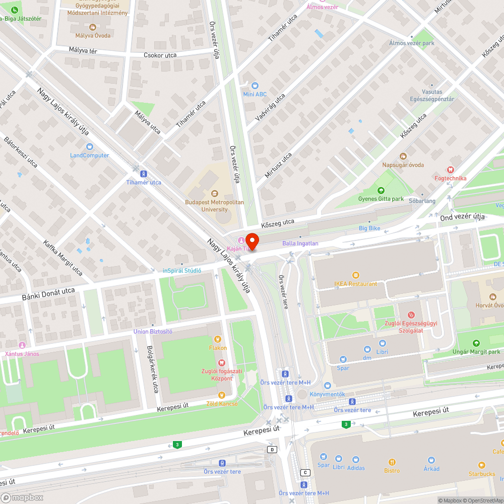 Levált, hiányos fólia bejelentés helye