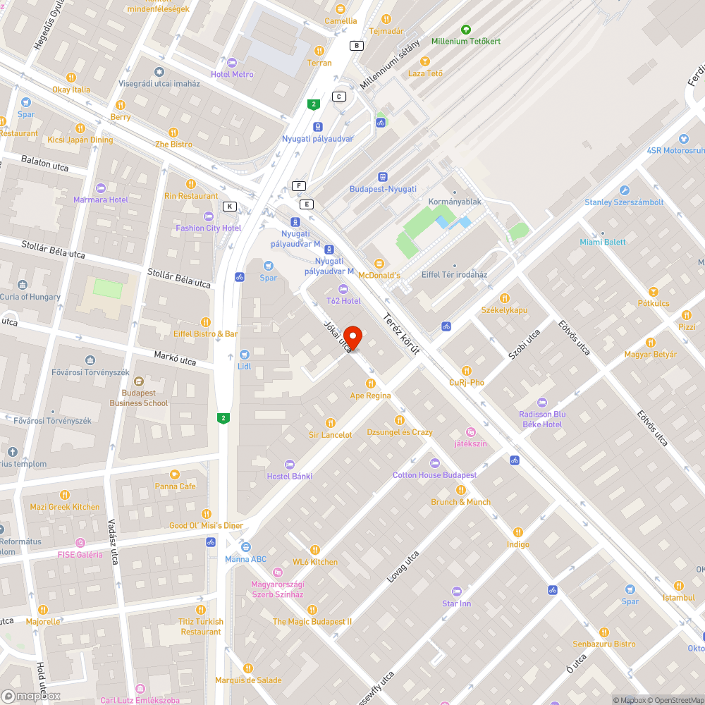 Roncs bejelentés helye