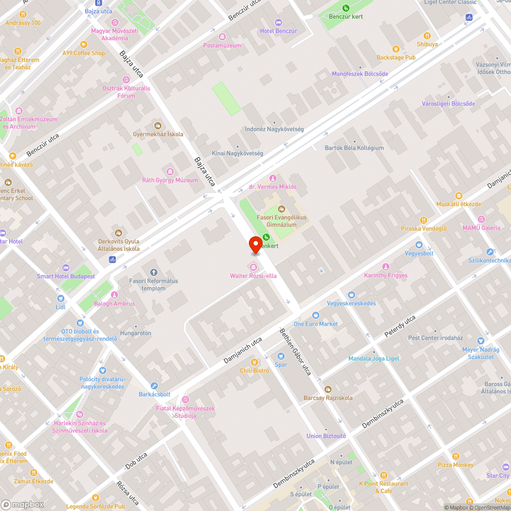 Elhagyott autó bejelentés helye