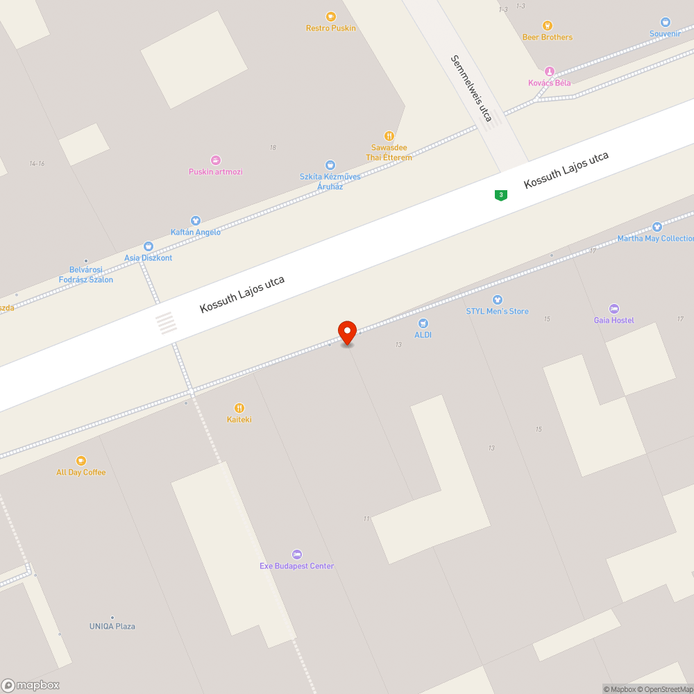 Mobil korlát bejelentés helye