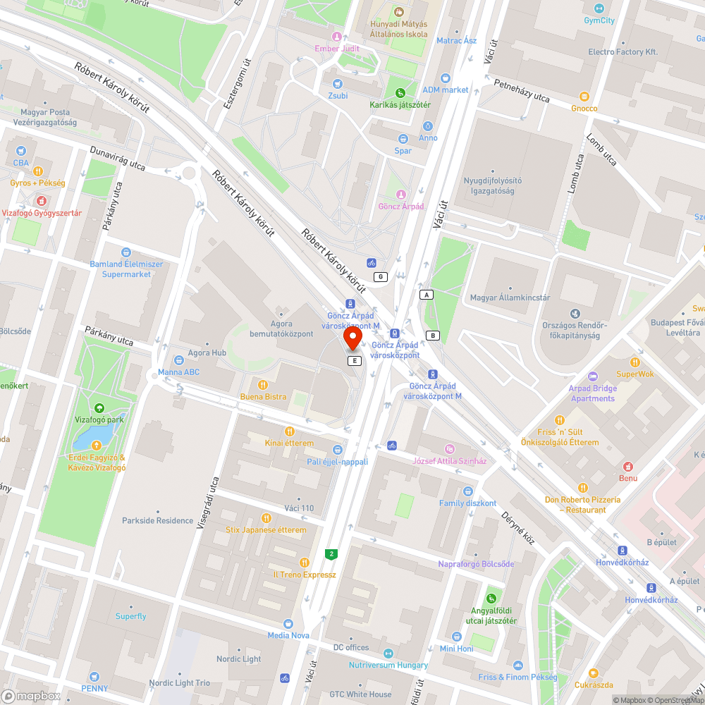 Szemetes zöldterület bejelentés helye