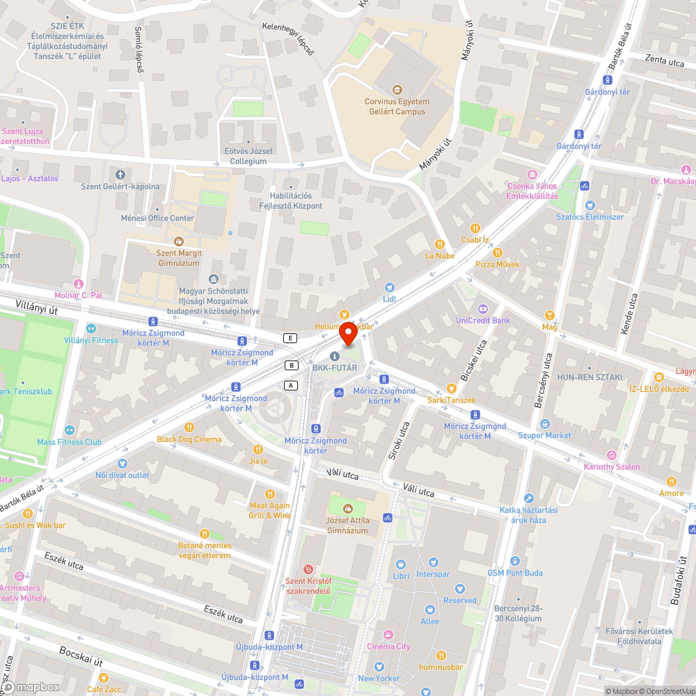 Szettört, elkopott pad bejelentés helye