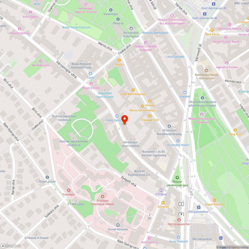 Abszurd faültetés a Városmajor utca 17 előtt bejelentés helye