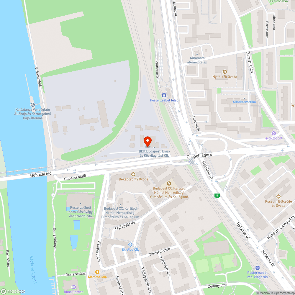 Illegális szemétlerakás bejelentés helye