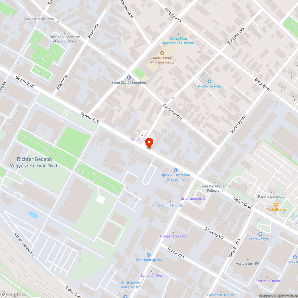 Borzasztó állapotban lévő útburkolat a megállóban. bejelentés helye