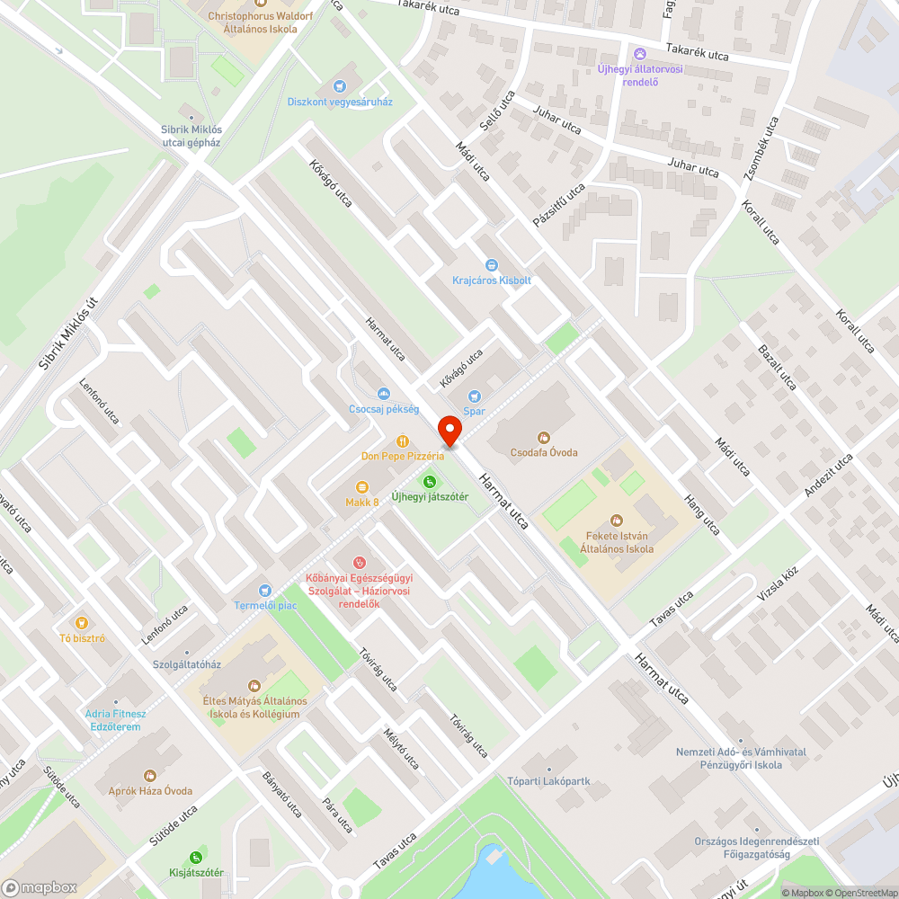 Leszakadó jelzőtábla bejelentés helye