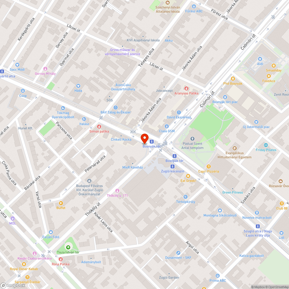 Összefirkált automata (D23) bejelentés helye