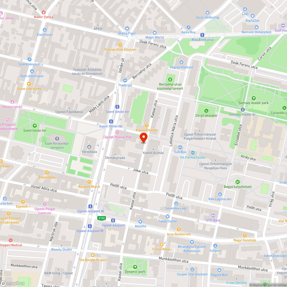 A természet és az épített világ egyensúlytalansága bejelentés helye