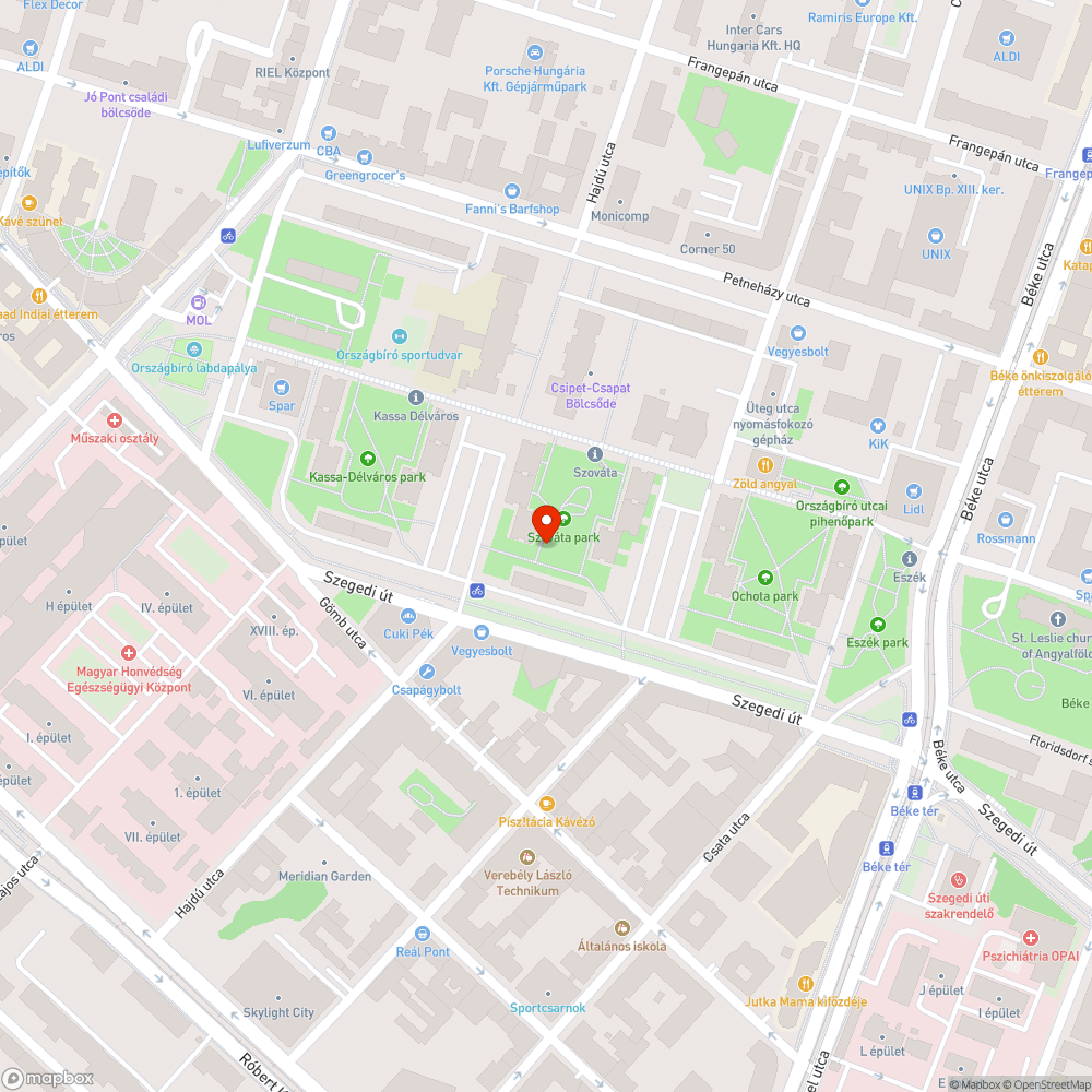 Magányos oszlop bejelentés helye