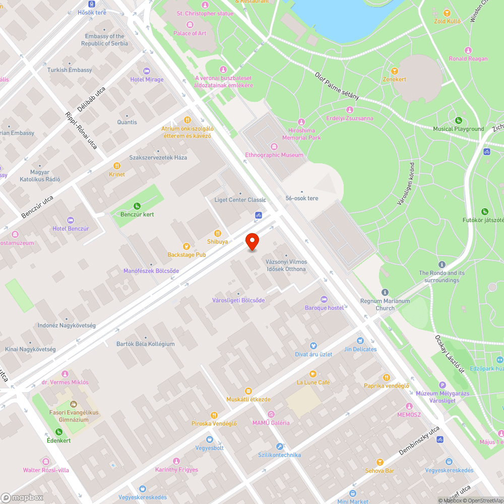 Hiányzó szemetes edény bejelentés helye