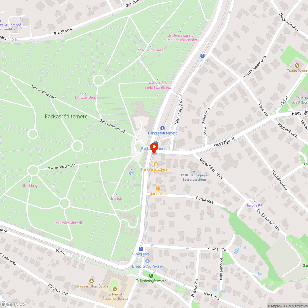 Beszakadni készülő aknafedő bejelentés helye