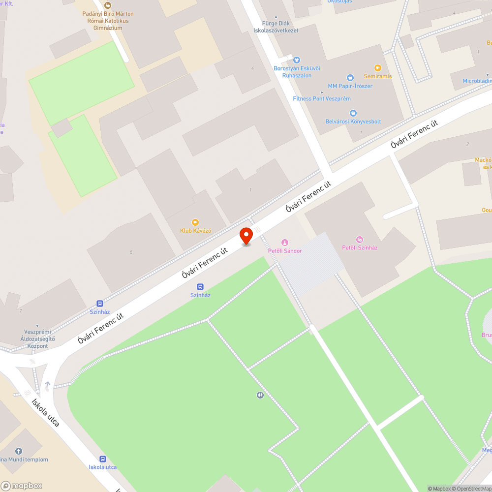 Kidőlt kőkorlát bejelentés helye