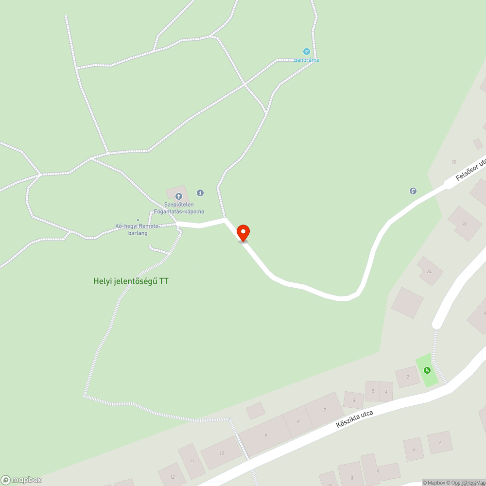 Veszélyes kis híd bejelentés helye