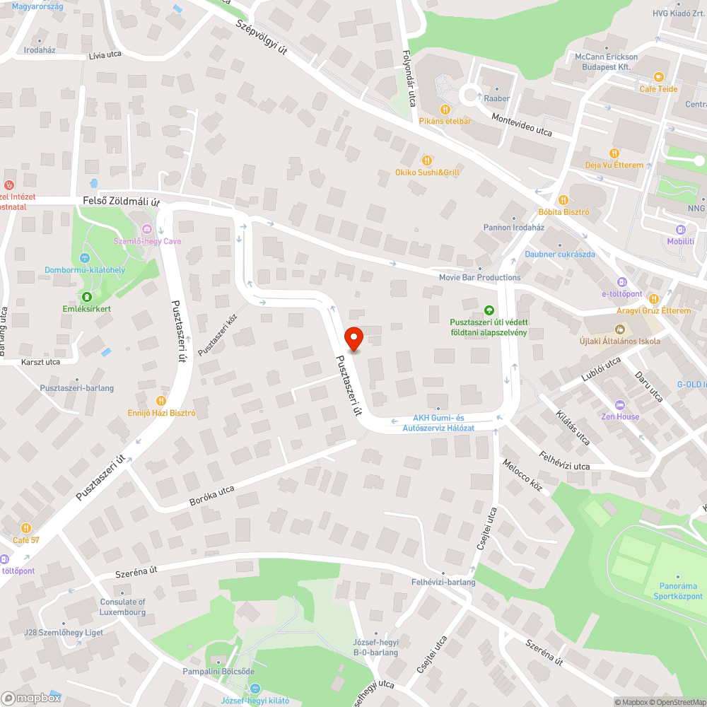 Ellehetetlenített gyalogos közlekedés bejelentés helye