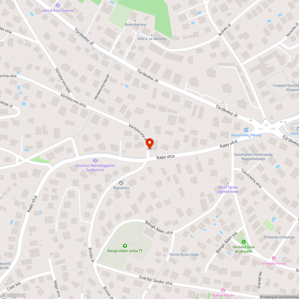 Szemét bejelentés helye