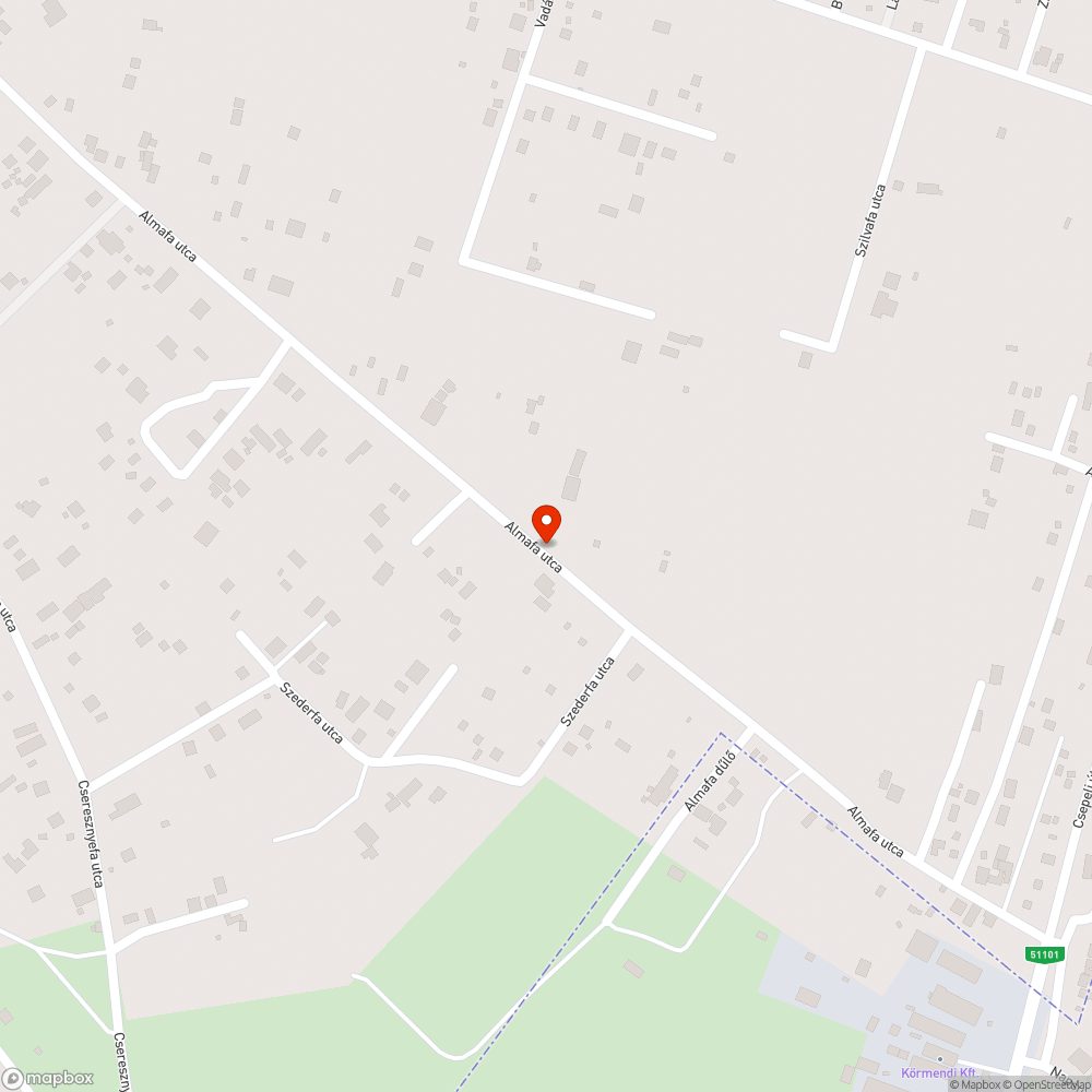 Buszmegállóba hagyott autó bejelentés helye