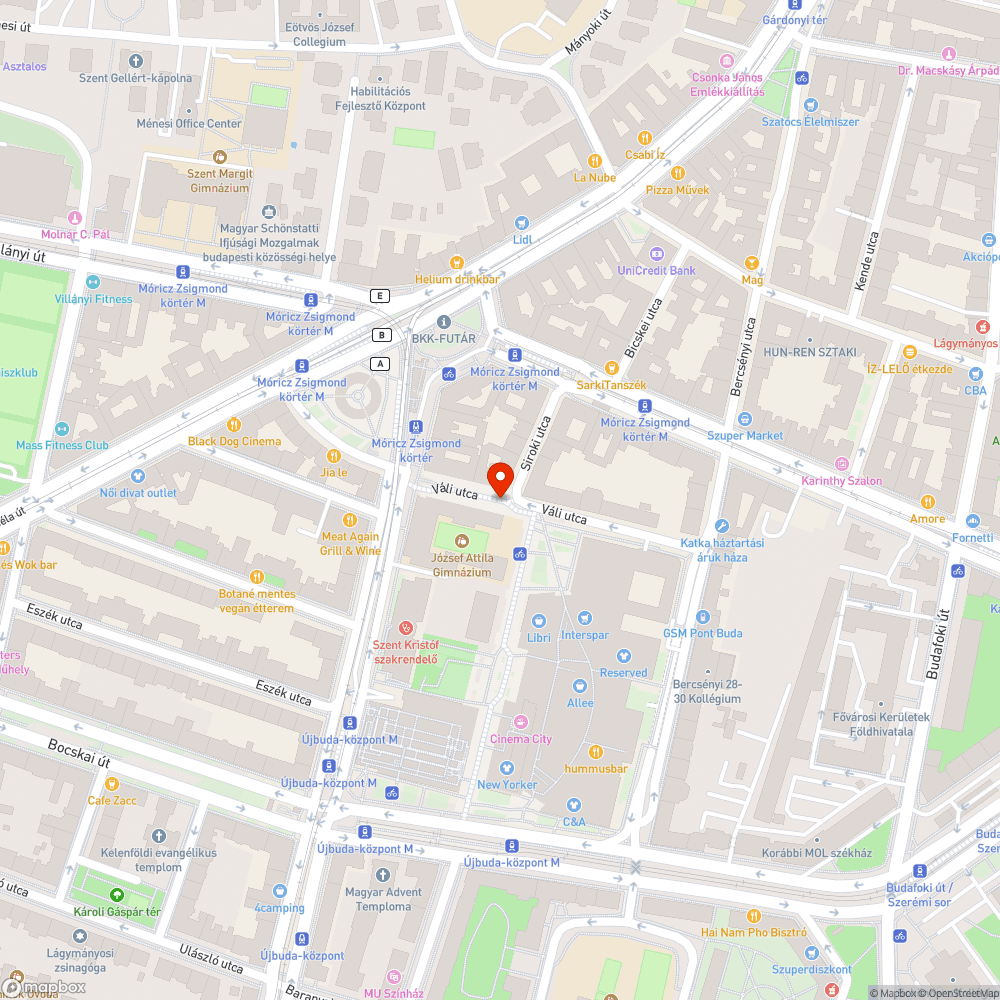 Olajfolttól mocskos kövezet bejelentés helye