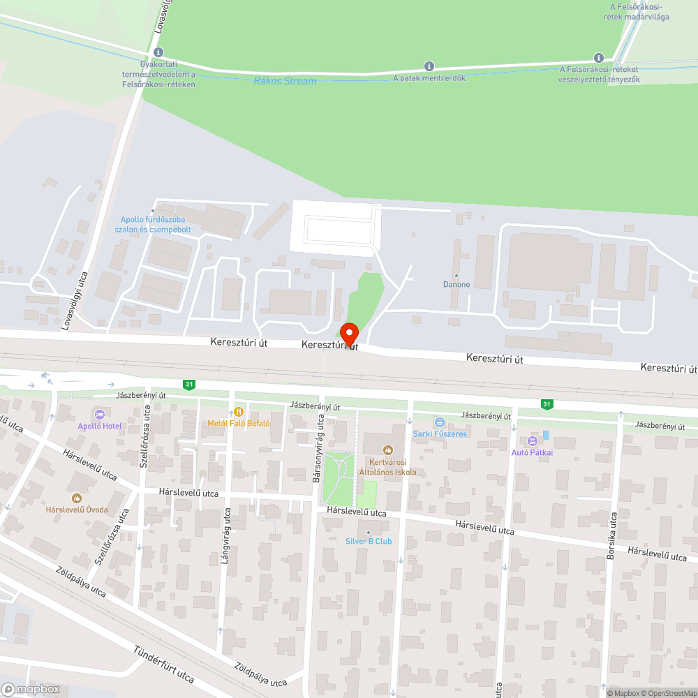 Danone bejelentés helye