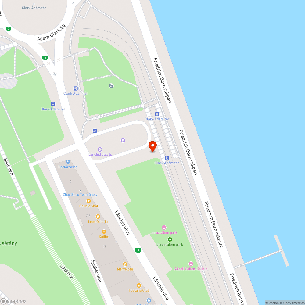 Firkás váró (Clark) bejelentés helye