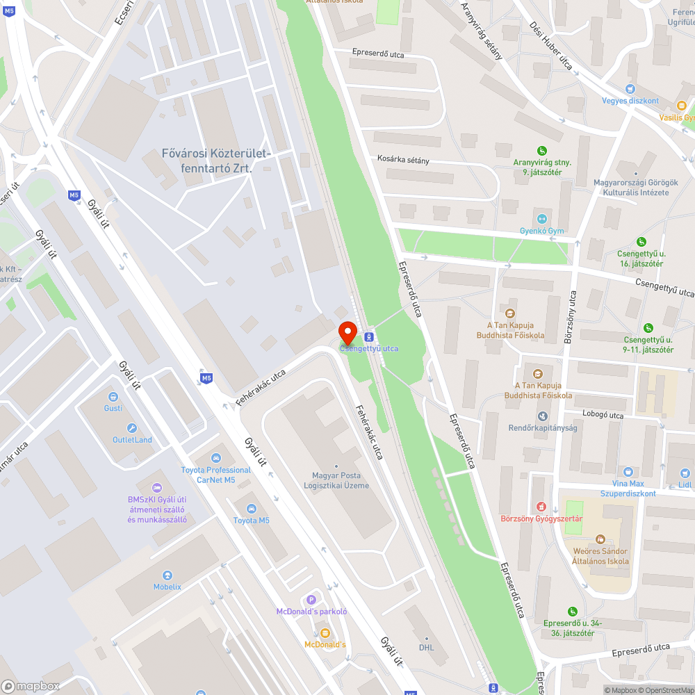 Egy kisteherautónyi szemét került lerakásra az FKF telephelye sarkánál bejelentés helye