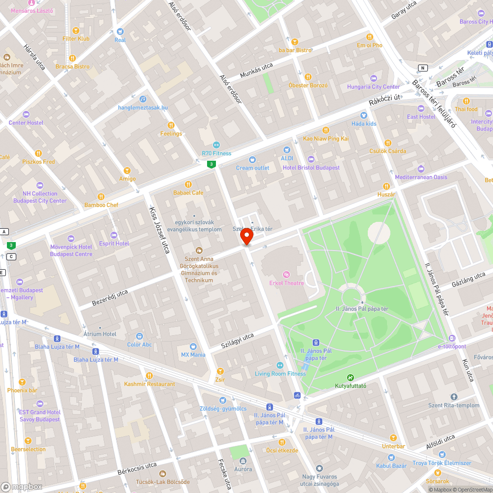 Ferdén álló tábla bejelentés helye