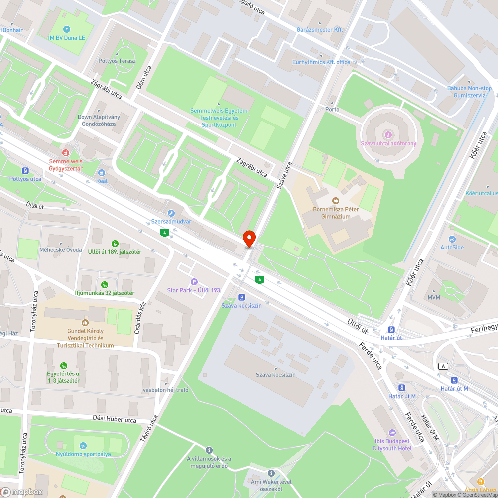 Kettétört betontárgy bejelentés helye