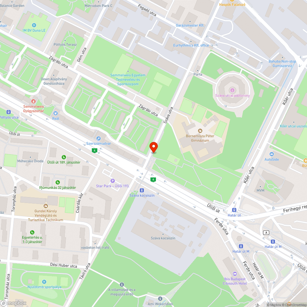 Régi tábla bejelentés helye