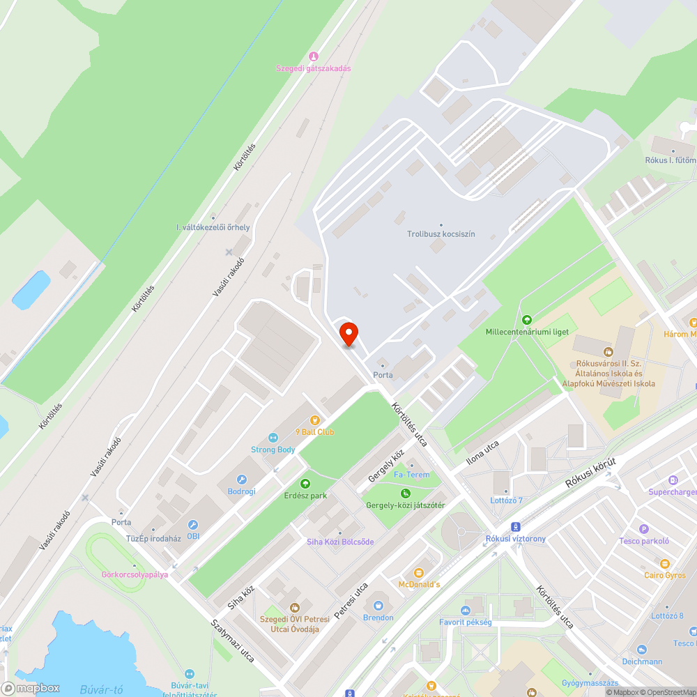 Kopott üléshuzat - T-668 bejelentés helye