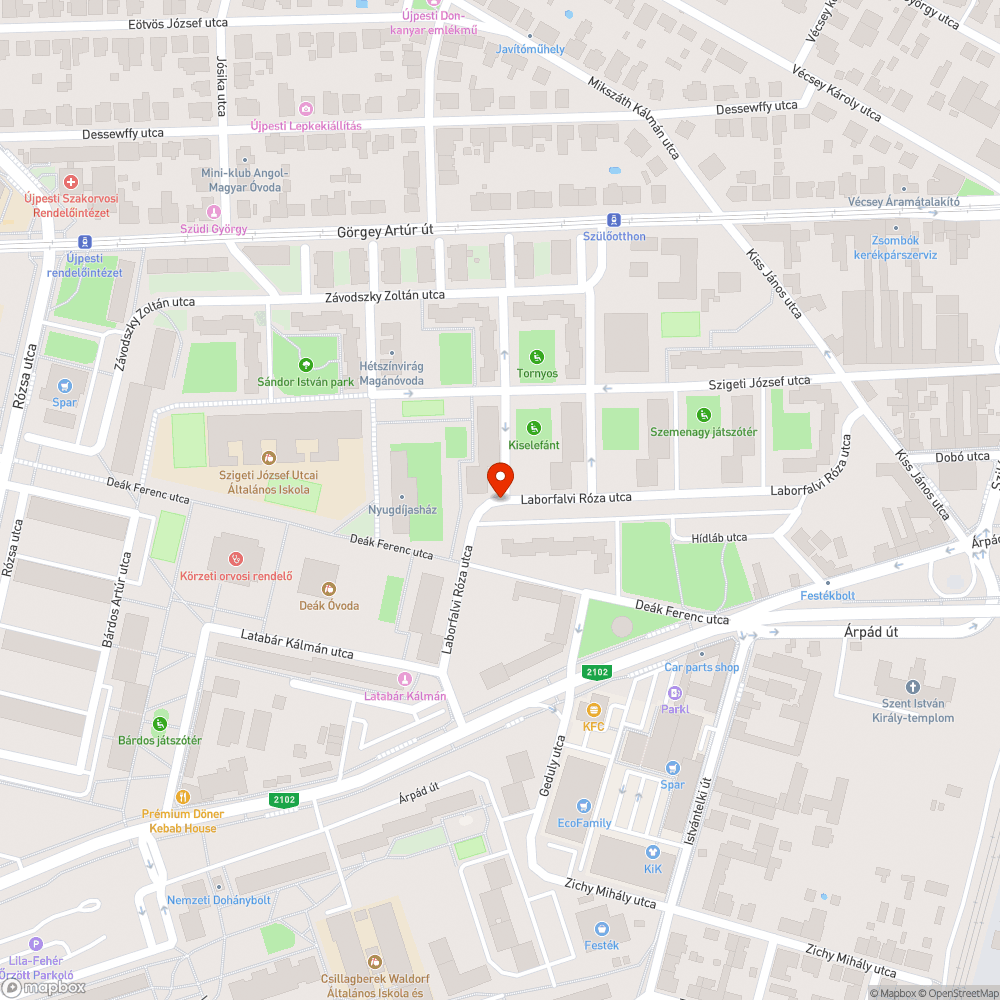 Vizuális környezet szennyezés bejelentés helye