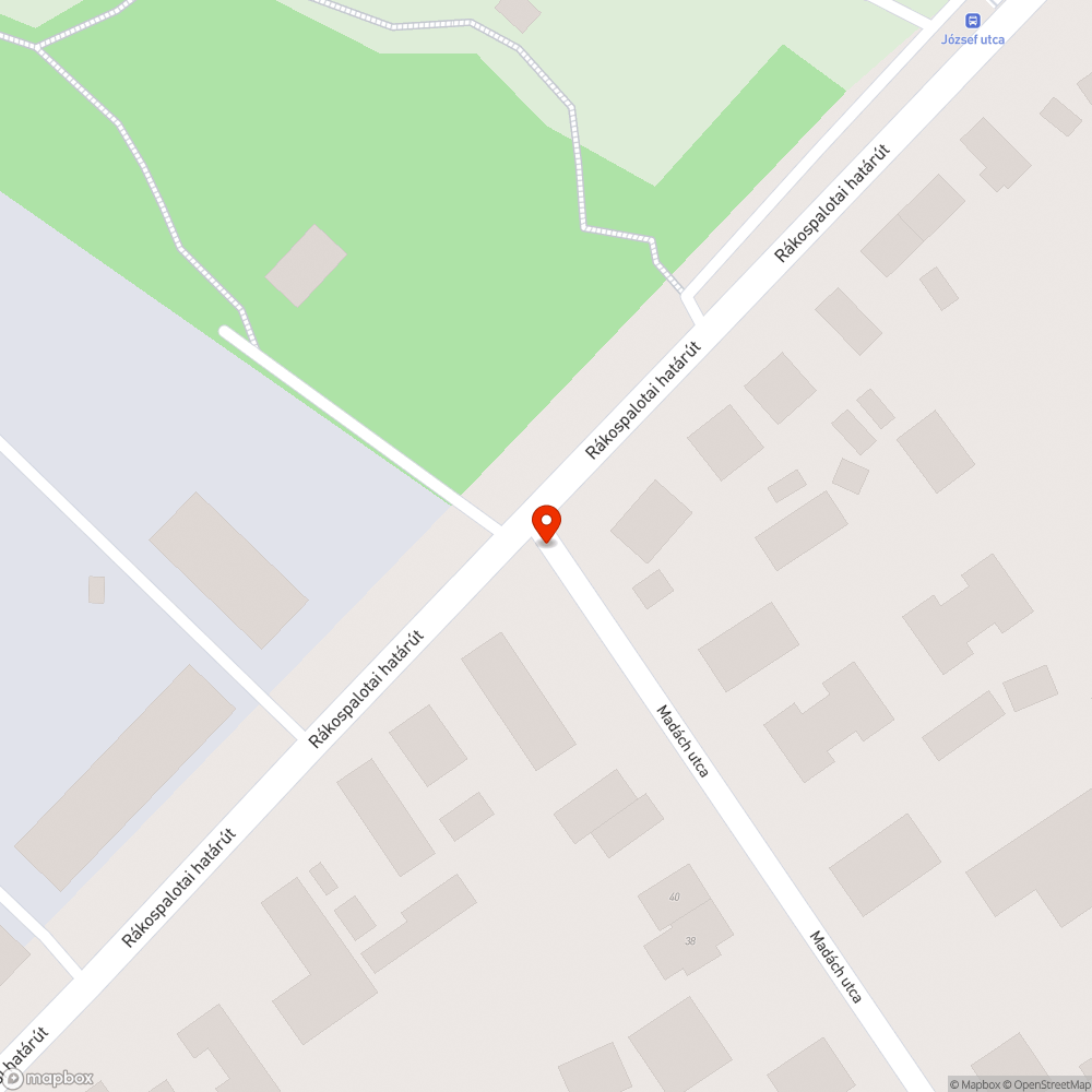 Hiányzó tábla bejelentés helye