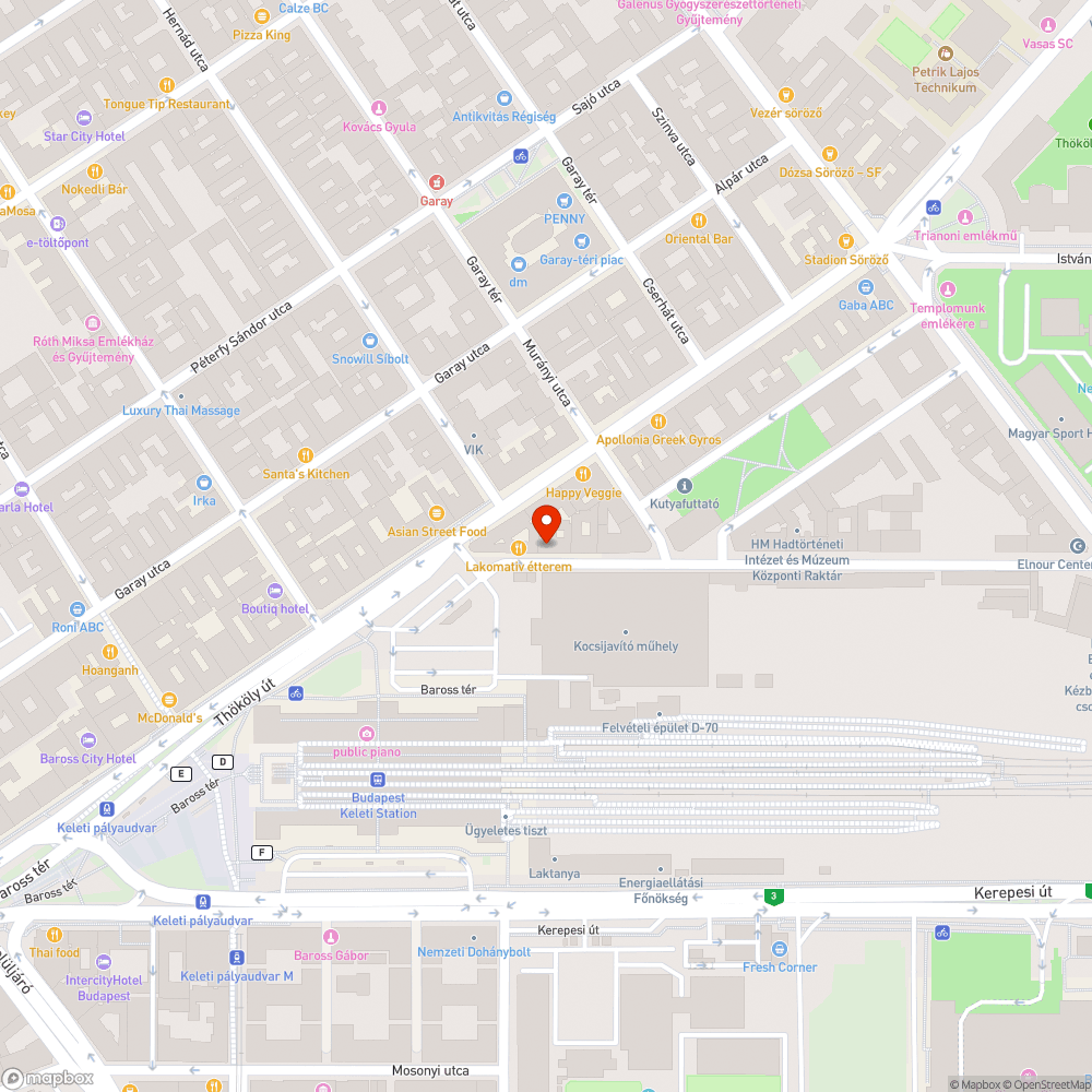 Elhajlott szemetes bejelentés helye