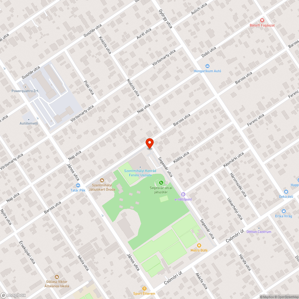 Elavult, csúnya tábla bejelentés helye