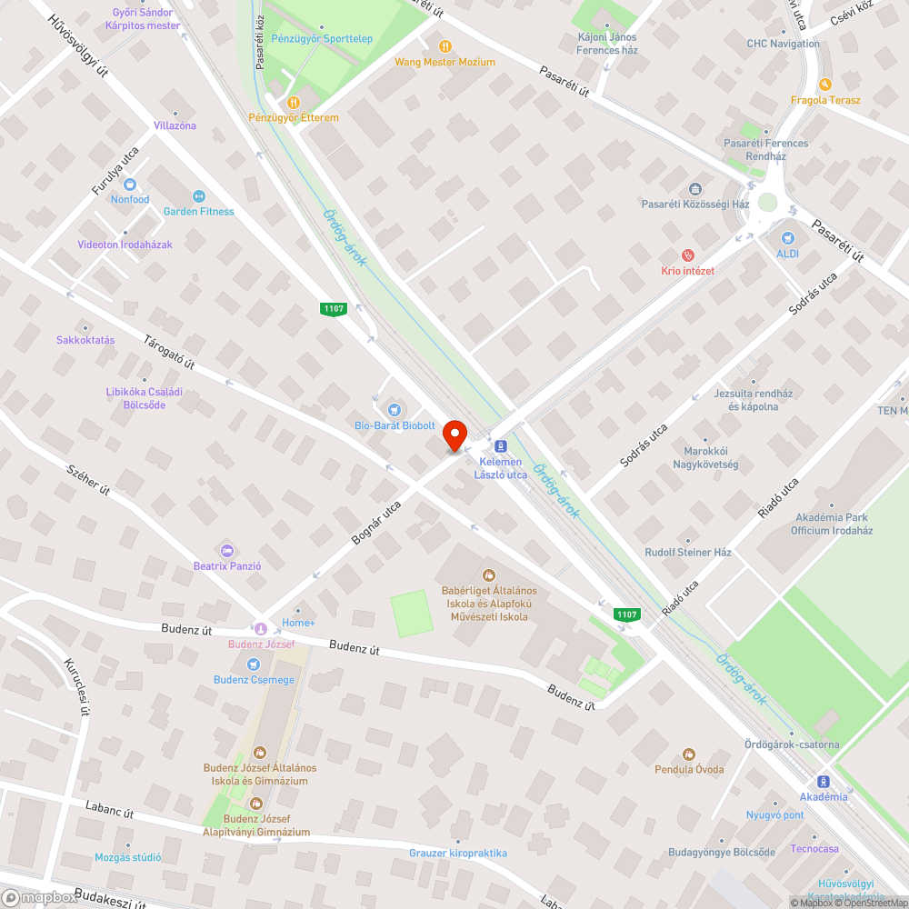 Gyalogátkelő tábla hiány bejelentés helye