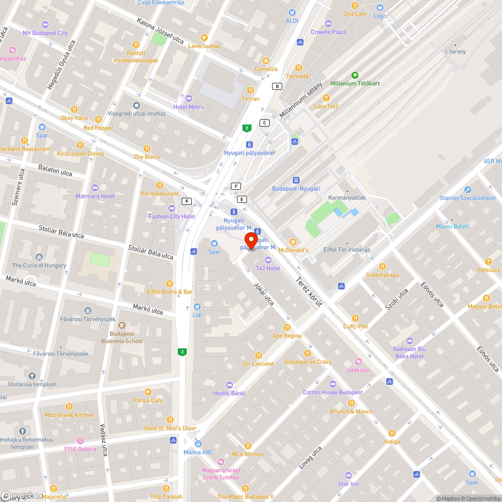 Hiányzó pollerek bejelentés helye