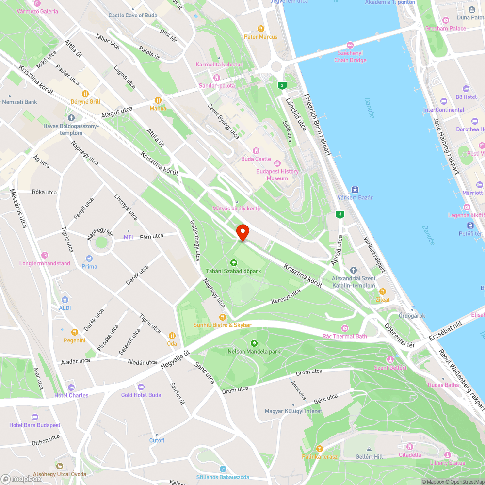 Kerékpárútra dőlt fa bejelentés helye