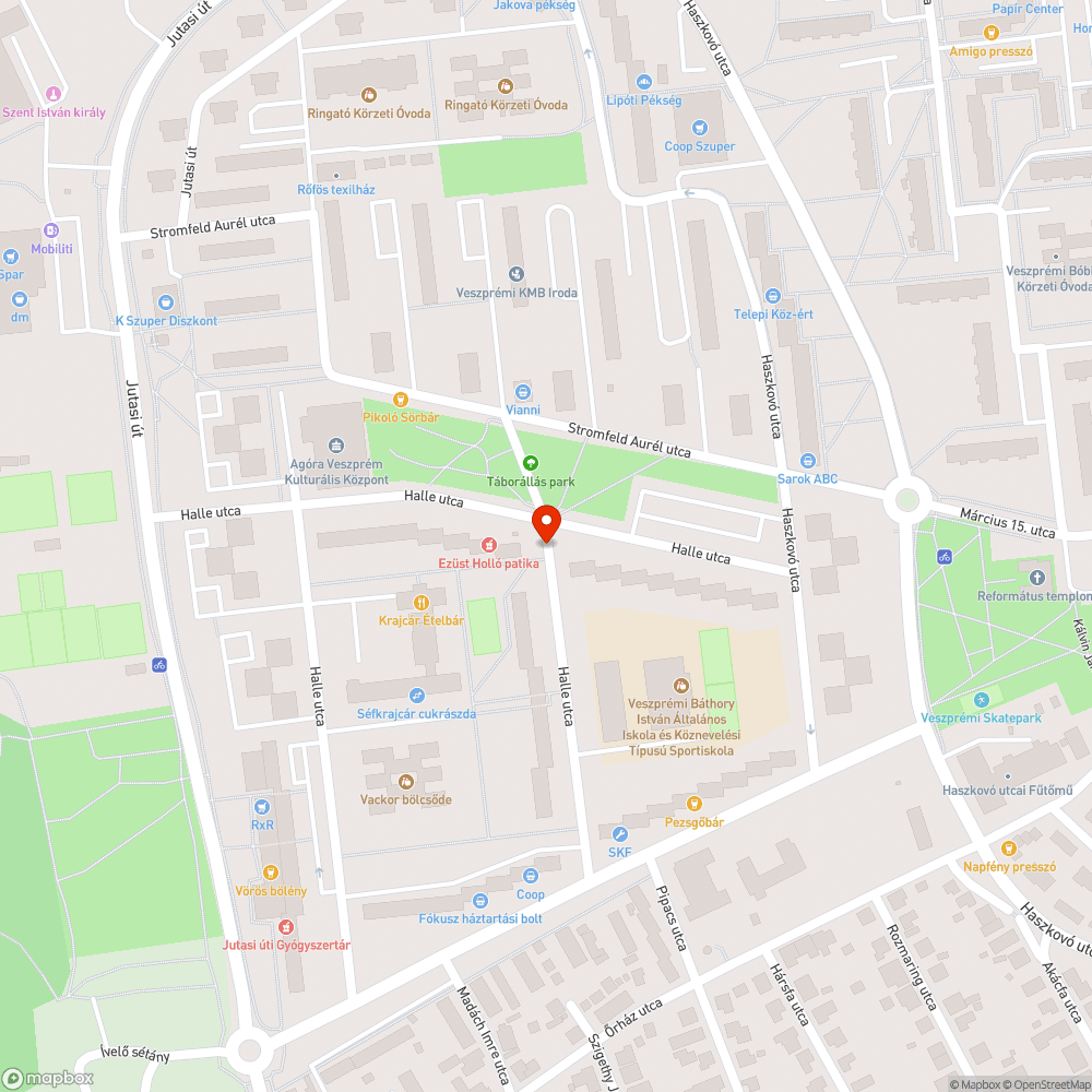 Szemétkupac parkolóban bejelentés helye