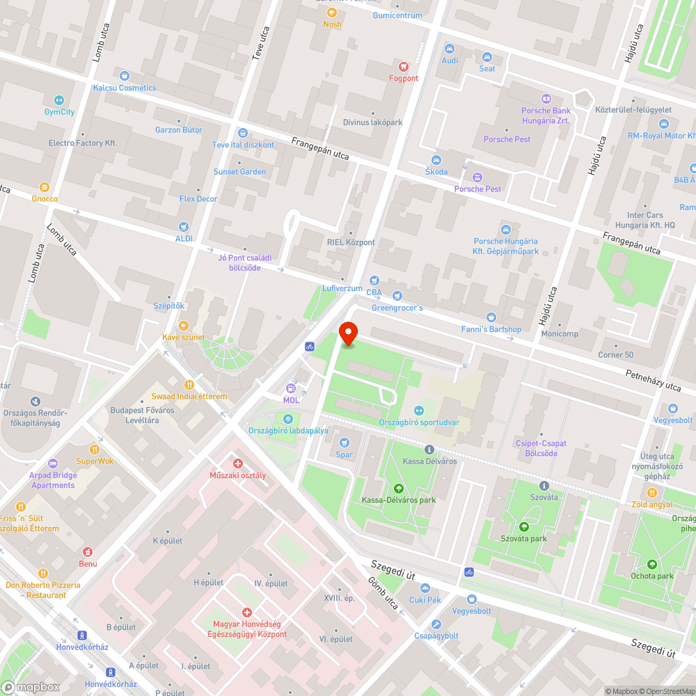 Tönkre ment akna fedél bejelentés helye