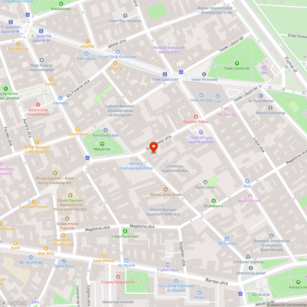 Roncsautó bejelentés helye