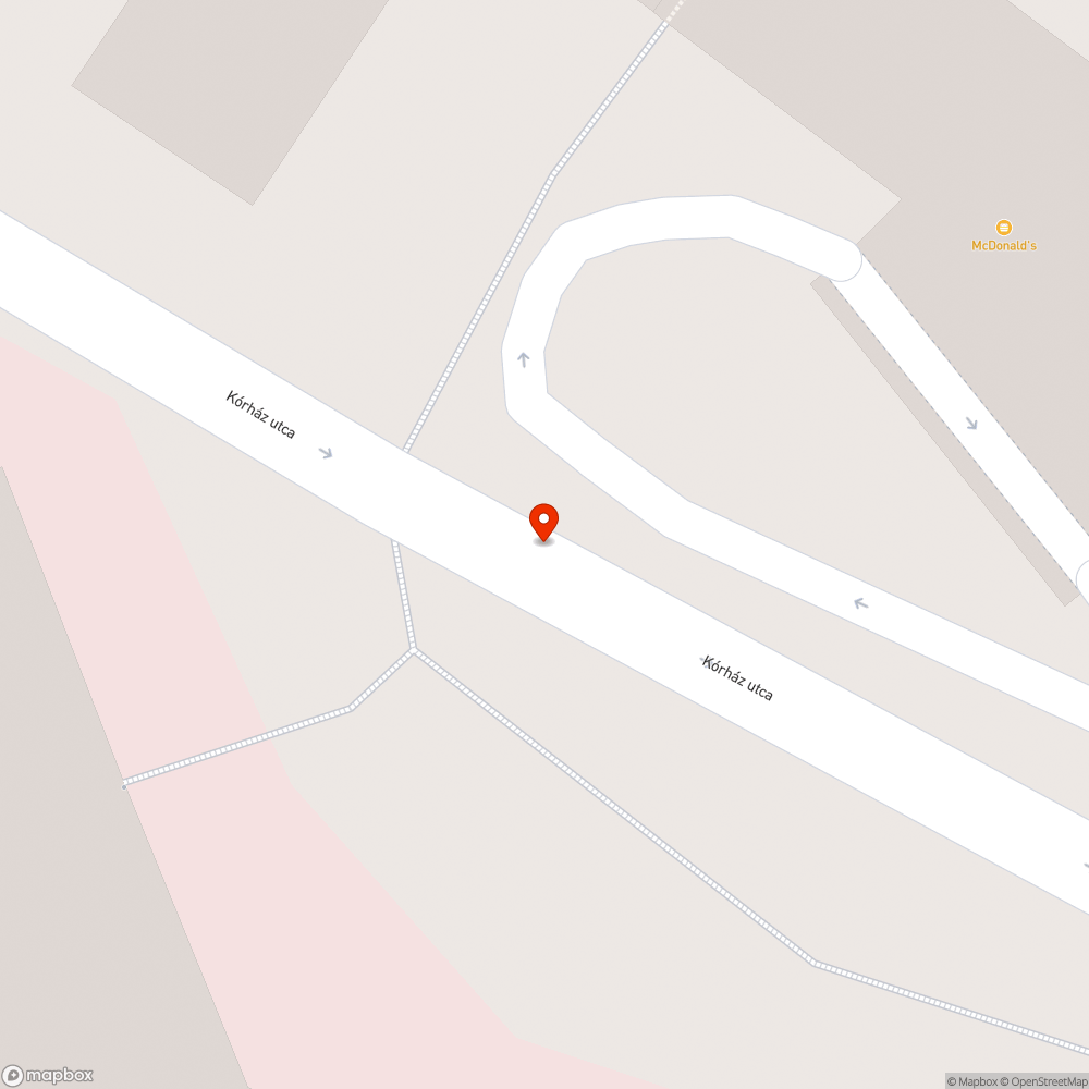 Zavaró szembefény bejelentés helye