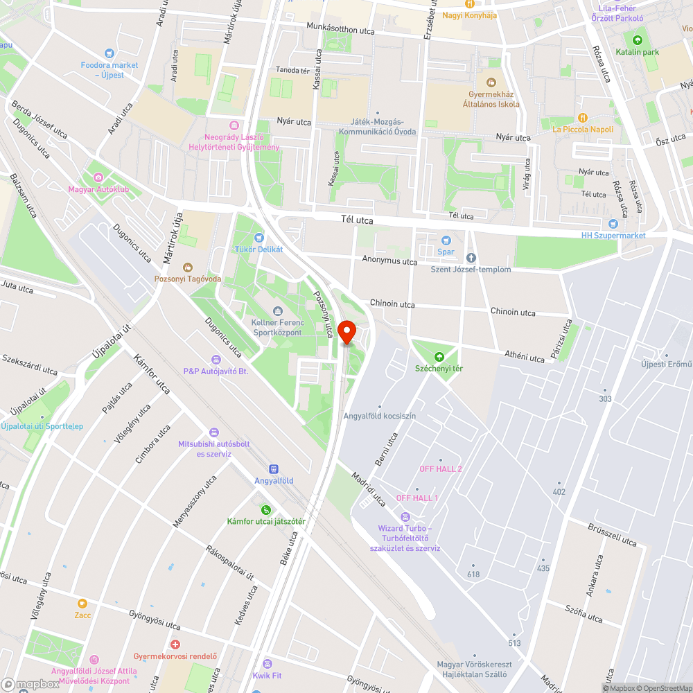 Mennyi csikk és por-kosz! bejelentés helye