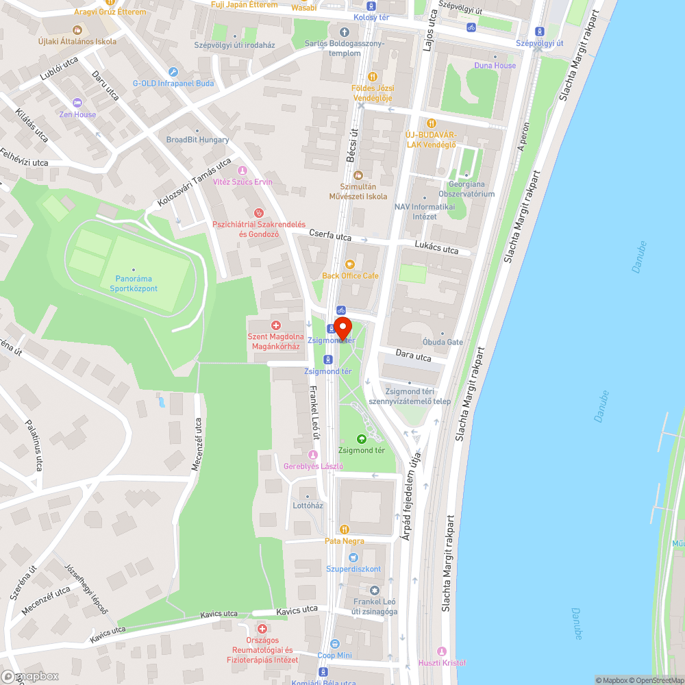 Firkás tábla (Zsigmond tér) bejelentés helye